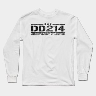 DD-214 Achievement Unlocked Long Sleeve T-Shirt